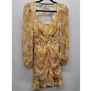 ASTER SMOCKED WAIST RUCHED DRESS